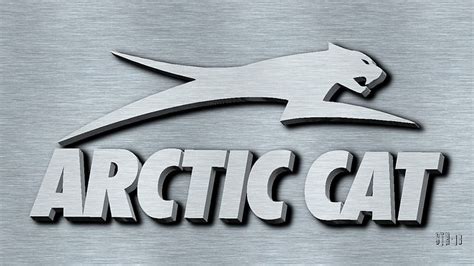 Arctic Cat Brushed Steel Logo Arctic Cat Arctic Cat Snowmobile Arctic