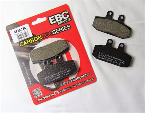 EBC SFAC256 BRAKE PAD SFAC SERIES CARBON FIBER SCOOTER DERBI RAMBLA 125