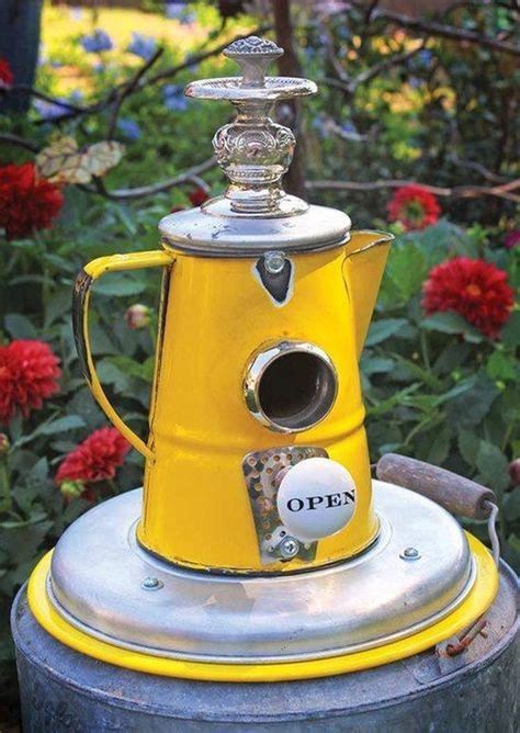 Cute Teapot Birdhouse Ideas To Improve Your Outdoor Decor