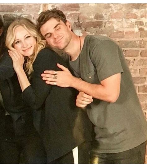 Candice King And Nathaniel Buzolic The Vampire Diaries Vampire