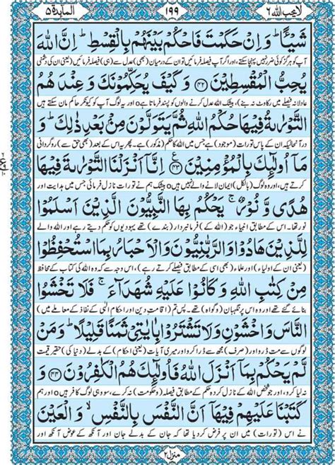 Holy Quran Para 6 (La Yuhibbullah) Read Online