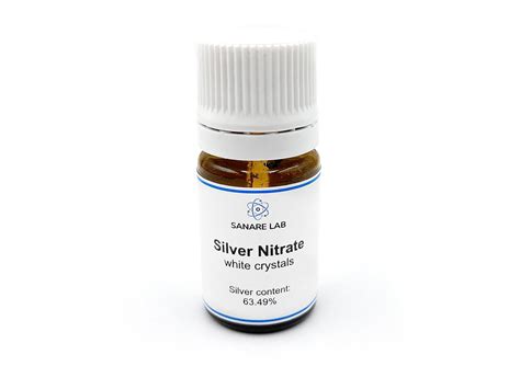 Sanare Silver Nitrate Powder 5 Grams Purity 99 99 AgNO3 Amazon