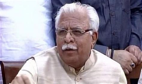 Haryana CM Manohar Lal Khattar Says Namaz Should Not be Offered at ...