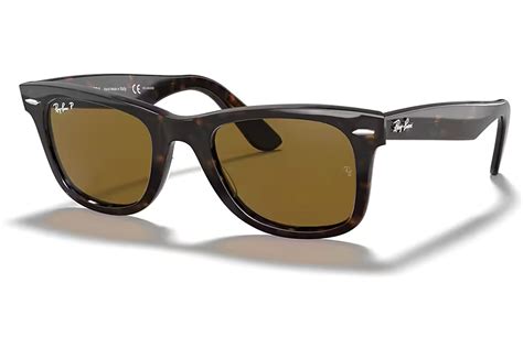 Shop Ray Ban Original Wayfarer Classic Sunglasses With Polished