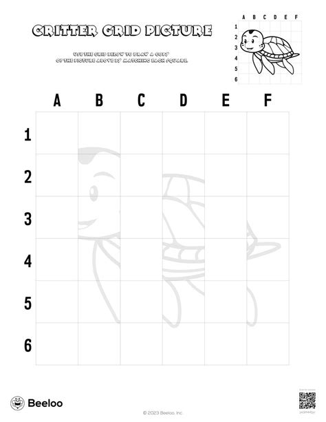 Animal-themed Grid Drawings • Beeloo Printable Crafts and ...