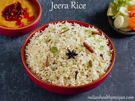 Jeera Rice Recipe Swasthi S Recipes