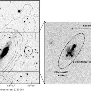 Hcg Continuum Subtracted H Image With The Isolated H Ii Region And