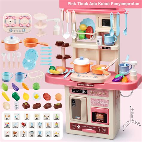 Jual Tatajoy 75cm Mainan Anak Masak Fun Cooking Kitchen Set Mainan