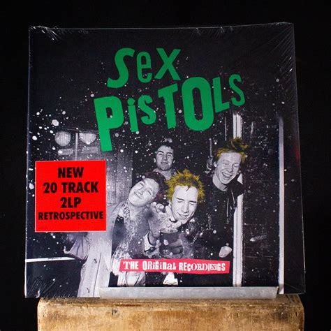 Sex Pistols The Original Recordings 2 Lp Black Shag Vintage