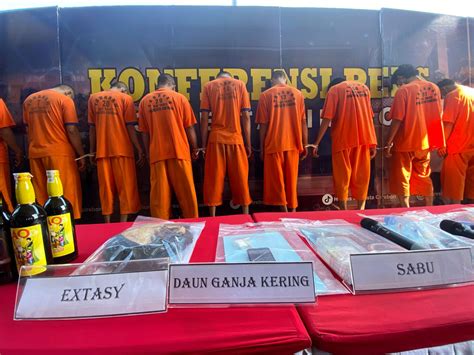 Setengah Tahun Polresta Cirebon Sukses Ungkap Kasus Narkoba