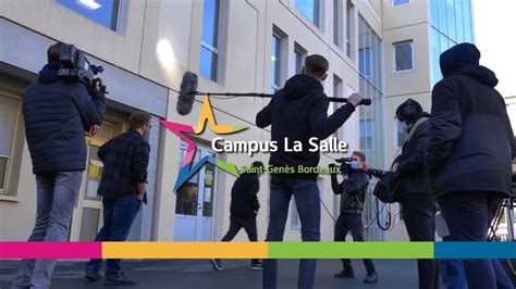 Formation audiovisuelle au Campus La Salle Saint Genès à Bordeaux YouTube