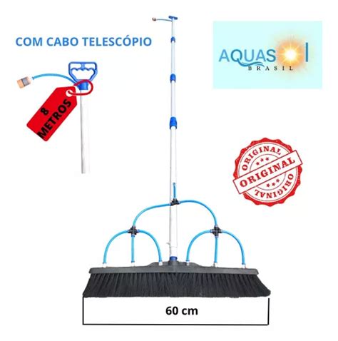 Vassoura Para Lavar Placa Solar Metros Cabo E Cm Escova