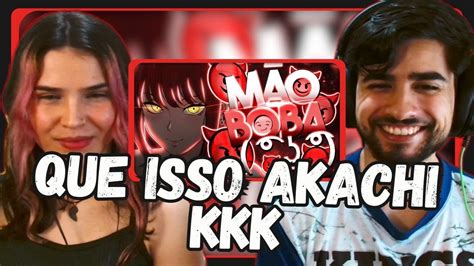 React M O Boba Zueira Anime Akachi Br Youtube