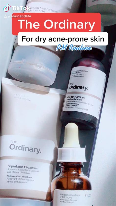 The Ordinary Skincare Routine For Dry Acne Prone Skin Artofit