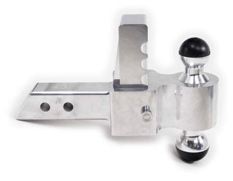 Rapid Hitch Adjustable Aluminum Ball Mount Kit W 2 Greaseless Balls