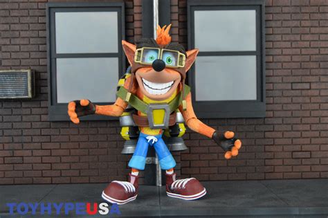 NECA Toys Crash Bandicoot With Jet Pack Figure Review