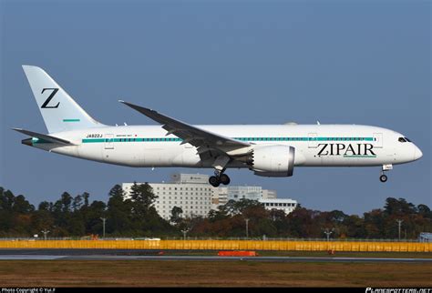 JA822J ZIPAIR Tokyo Boeing 787 8 Dreamliner Photo By RK ID 1129761