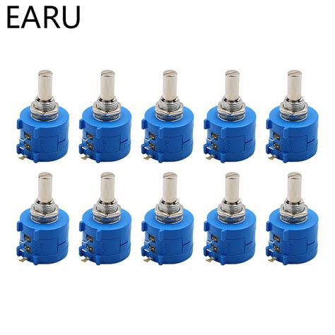 S L K Precision Multi Turn Potentiometer Turns