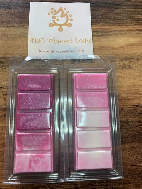 Snap Bar Meltcolourful Wax Melts With Glitter Highly Etsy