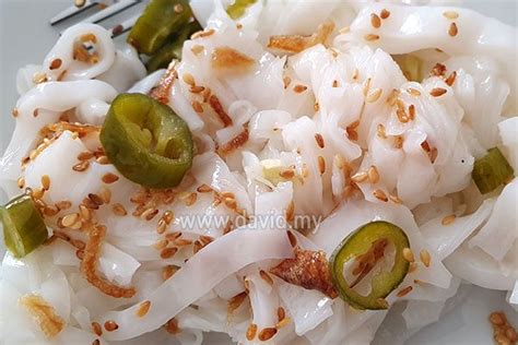 Ipoh Canning Garden Chee Cheong Fun At SS2 Morning Market David Explores