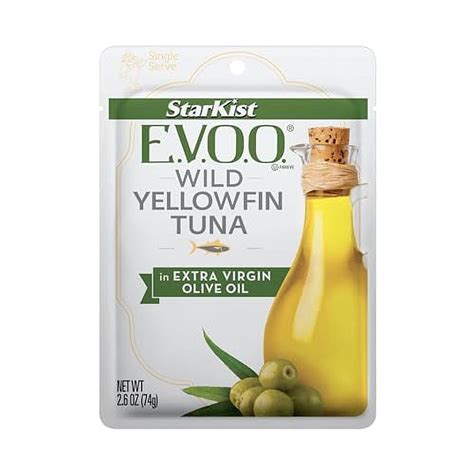 StarKist E V O O Yellowfin Tuna In Extra Virgin Olive Oil 2 6