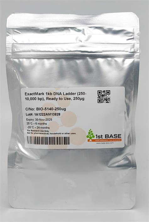 RSC EStore ExactMark 1kb DNA Ladder 250 10 000 Bp Ready To Use 250ug