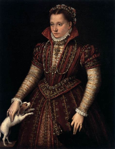 Fontana Lavinia Portrait Of A Noblewoman C 1580 Oil On Canvas 115 X