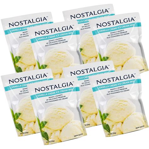 Nostalgia Premium Ice Cream Mix Ounce Packs Makes Quarts