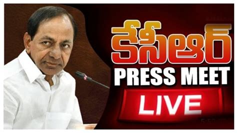 Cm Kcr Addressing The Media From Pragathi Bhavan Cm Kcr Pressmeet In