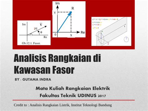 PDF Analisis Rangkaian Di Kawasan Fasor Dinus Ac Iddinus Ac Id