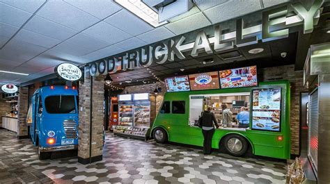 St Paul International Airport Food Truck Alley Development By Norr