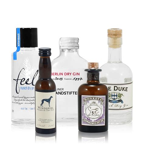 Gin Mini Tasting Set Diverse Gin