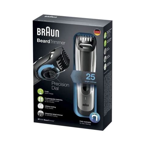 Braun 25 Length Settings Precision Dial Beard Trimmer