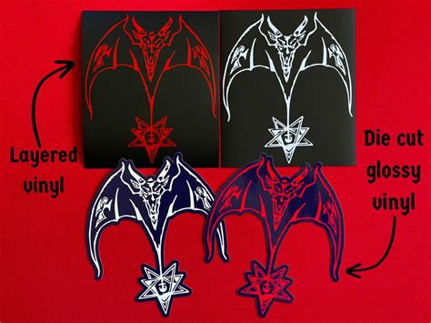 Hellhammer Sticker Heavy Metal Sticker Waterproof Layered Vinyl Sticker