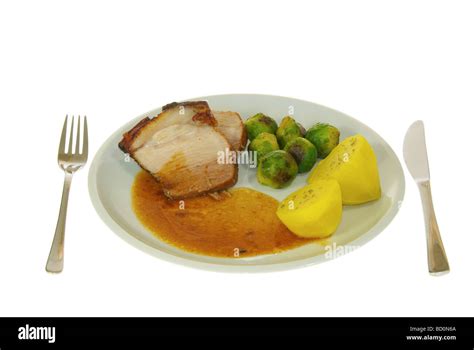 Schweinebraten Pork Roast Stock Photo Alamy