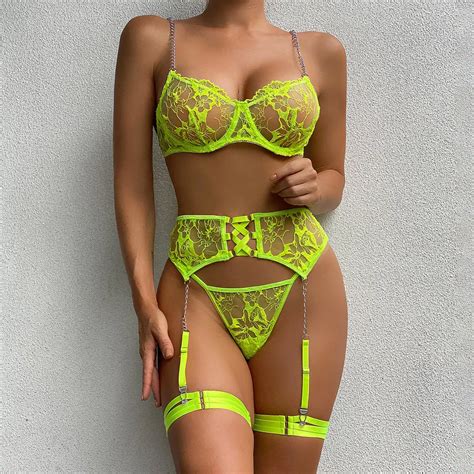 Sexy Set Lingerie Women High Quality Erotic Underwear Embroidery Floral