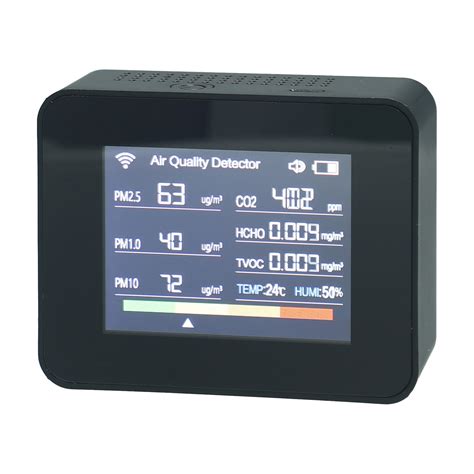 In Indoor Air Quality Meter Co Detector Wifi Air Quality Monitor