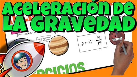 Calcular La Aceleraci N De La Gravedad F Sica Youtube