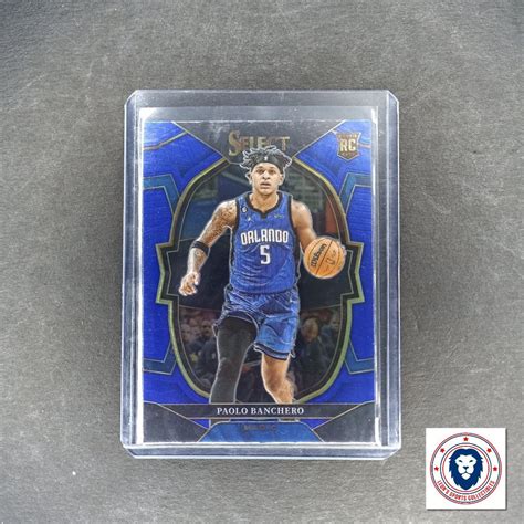 Nba Card Paolo Banchero Select Concourse Blue Retail Rc