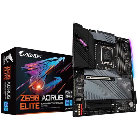 Placa M E Gigabyte Z Aorus Elite Ax Intel Lga Ddr Rgb Wi