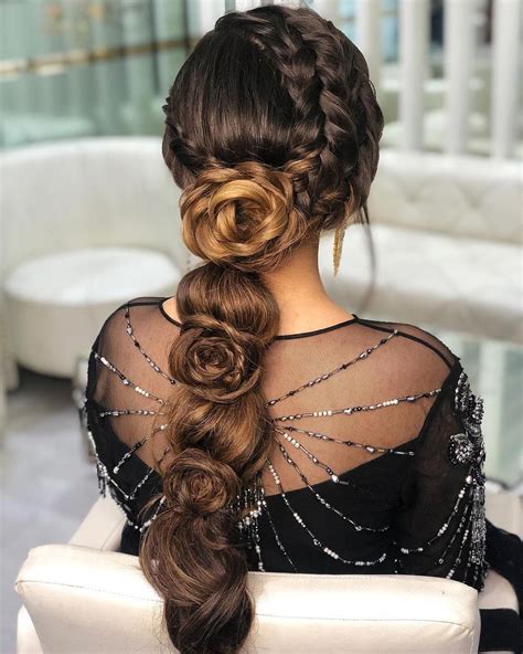 15 Chic Reception Hairstyle Trends For Brides Whore Bored Of Buns