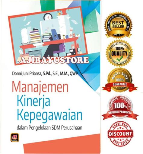 Jual Buku Manajemen Kinerja Kepegawaian Dalam Pengelolaan SDM