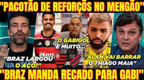 Braz Manda Recado Pra Gabigol Mauro Cezar Abismado Novas