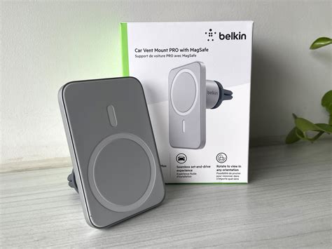 Belkin Car Vent Mount PRO with MagSafe review: A simple solution to ...