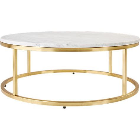 Cb Brand New Marble Coffee Table Aptdeco