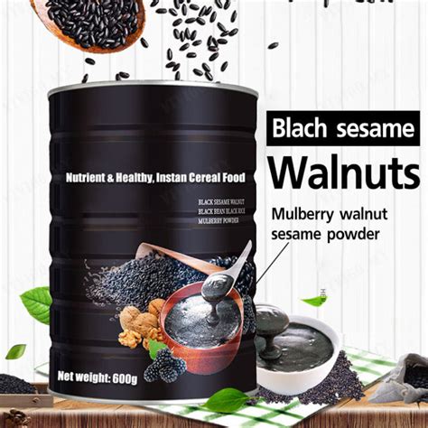 Juscomart Lack Sesame Walnut Black Rice Mulberry Powder Lazada PH