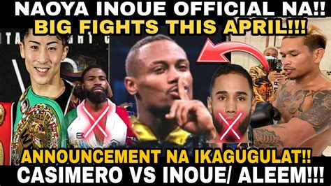 Trending Naoya Inoue Official Na Handa Na Kay Casimero Wbo