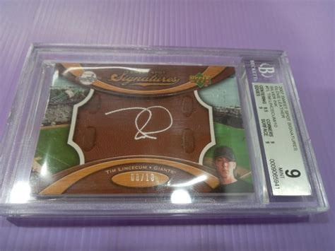 Tim Lincecum Rc Bgs Yahoo