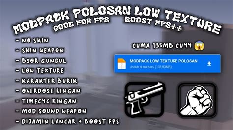 SHARE MODPACK POLOSAN LOW TEXTURE GTA SAMP Gtamods YouTube