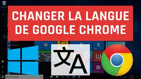 Comment Changer La Langue De Google Chrome Youtube